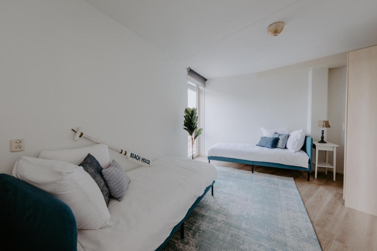 Stijlvol Appartement Op Strand Makkum Extérieur photo