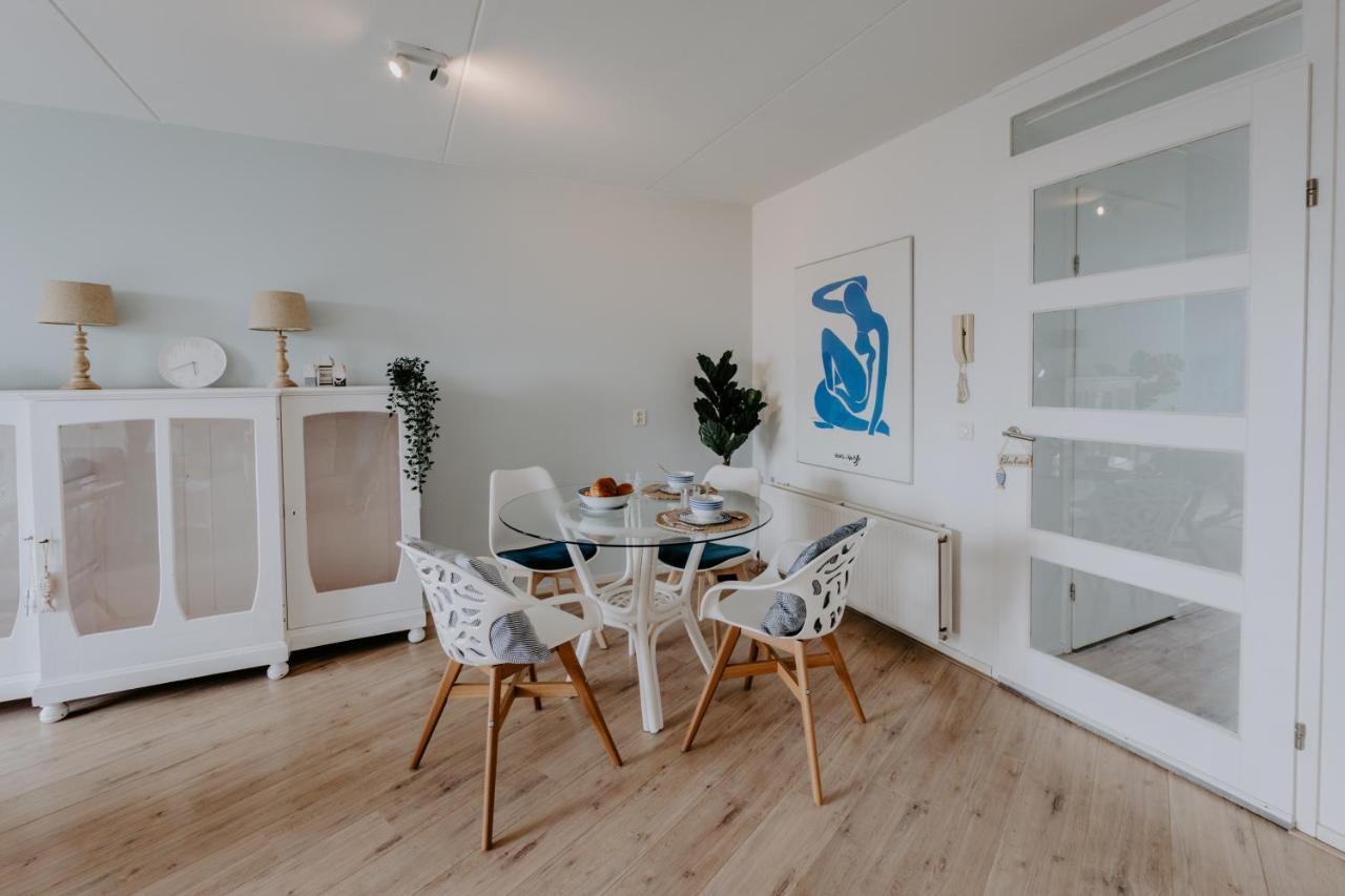 Stijlvol Appartement Op Strand Makkum Extérieur photo